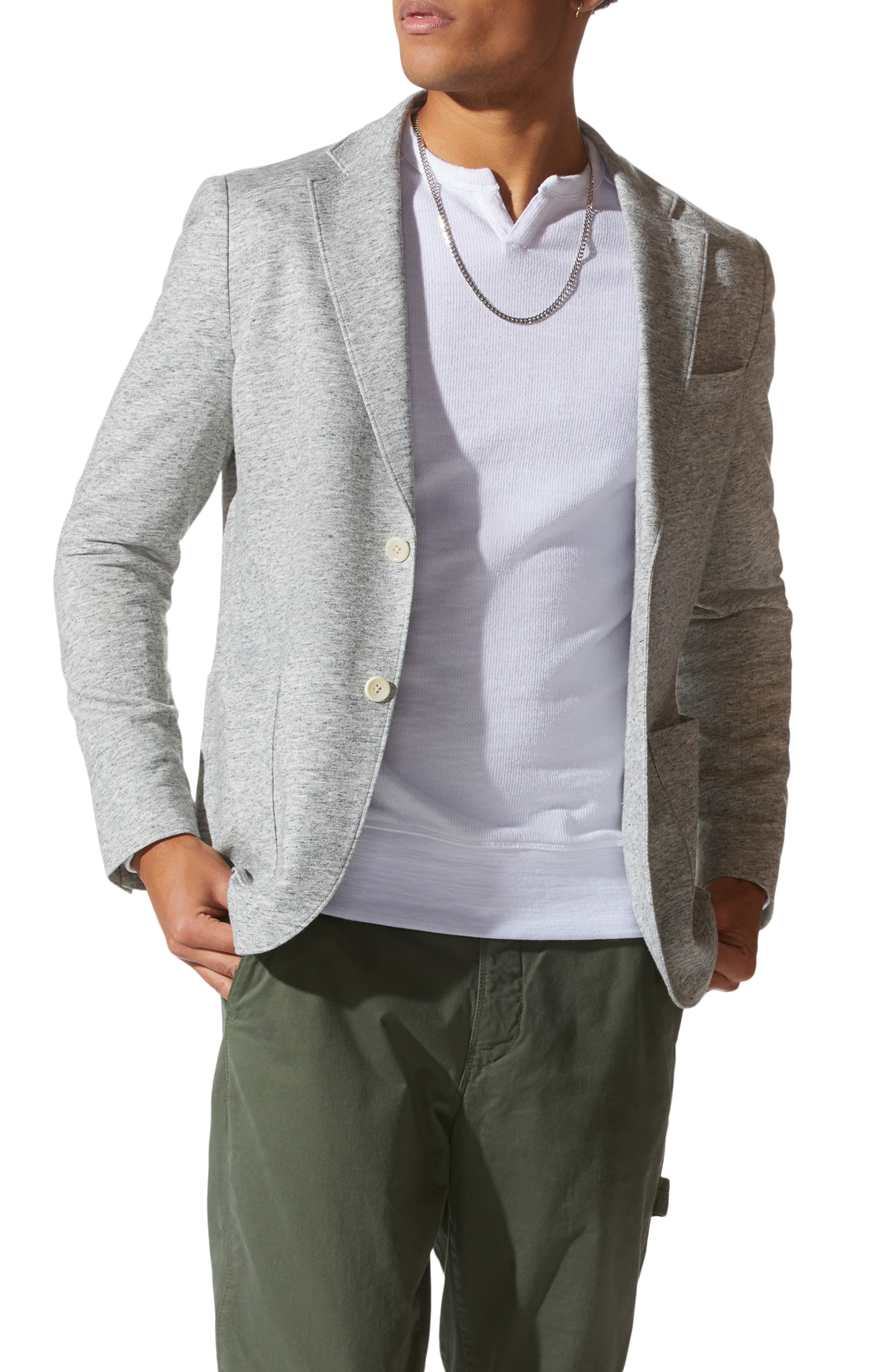 Men's Slim collar jackets fashion jacket Tops Casual coat outerwear XS-XL